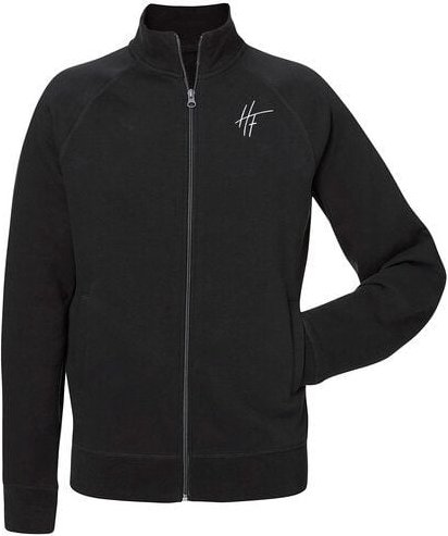 Human Family Sweatjacke - Stand up "Branded" - black