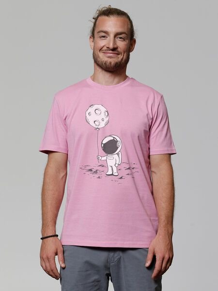 watapparel T-Shirt Unisex Kleiner Astronaut mit Luftballon