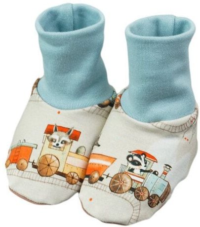 Sternchenwolke BIO Schühchen "Abenteuer auf Gleisen"