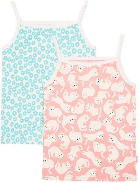 Kite Clothing Mädchen Unterhemden 2er-Pack aus Bio-Baumwolle