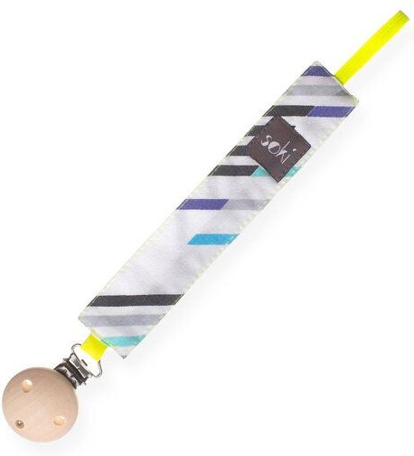 soki Schnullerkette aus Omi´s alter Bettwäsche