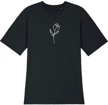 Human Family Bio Damen oversize T-Shirt-Kleid "Flower"