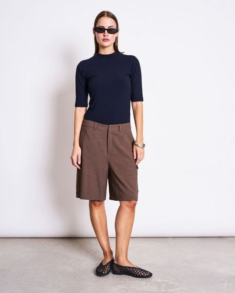 JAN N JUNE T-Shirt NINA aus Lyocell gerippt