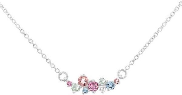 Thumbnail - Eppi Cluster-Kette mit Edelsteinen Kianna