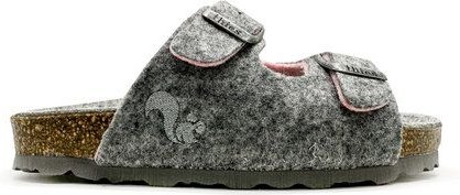 Vegane "thies ® Kids PET Sandale" aus weichem Filz