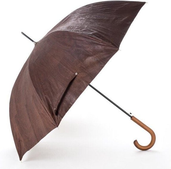 Kork-Deko Regenschirm aus Korkstoff - Korkschirm
