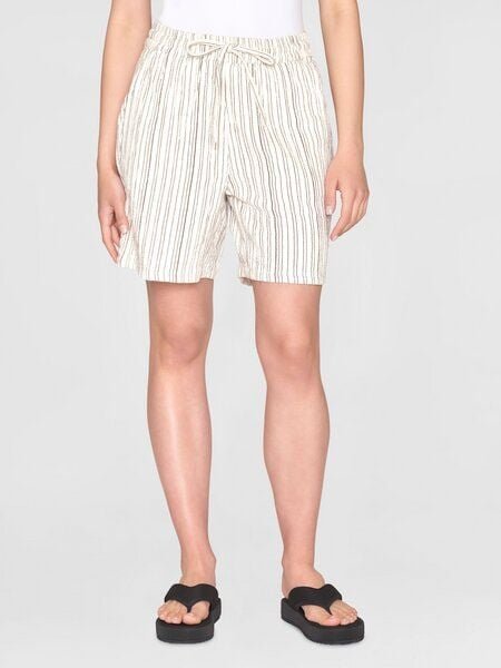 KnowledgeCotton Apparel Shorts STRIPED POSEY aus Bio-Baumwolle