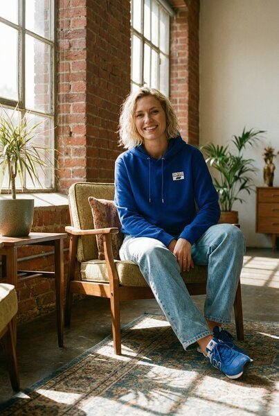 THE FACE OF ELEMENTS COLOR RUSH - REGULAR FIT HOODIE AUS 100% BIO-BAUMWOLLE