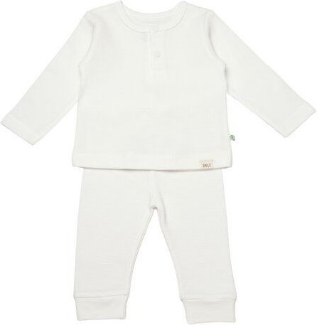 Biorganic Waffle Smile Baby Langarmshirt & Hose