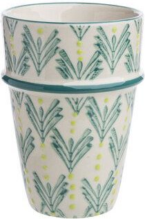 TRANQUILLO Becher ORIENTAL aus Steinzeug, 200 ml (POR674, POR675, POR676)