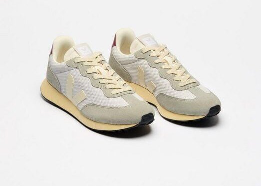 Veja Damen-Sneaker Rio Branco II Alveomesh Light Grey Pierre Marsala