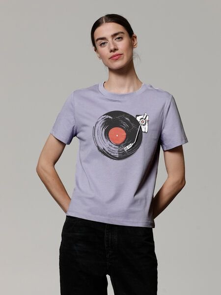 Thumbnail - watapparel T-Shirt Frauen Schallplatte
