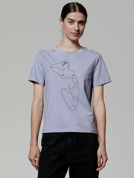 watapparel T-Shirt Frauen Eine Frau