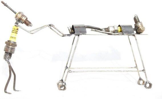 Moogoo Creative Africa Zündkerzen-Figur | verschiedene Berufe & Hobbies | Upcycled & handgemacht