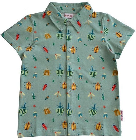 Baba Kidswear Kurzarm Polo-Shirt mit Insektenmotiv