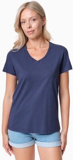 ORGANICATION TESSA | Basic T-Shirt aus Bio-Baumwolle mit V-Ausschnitt