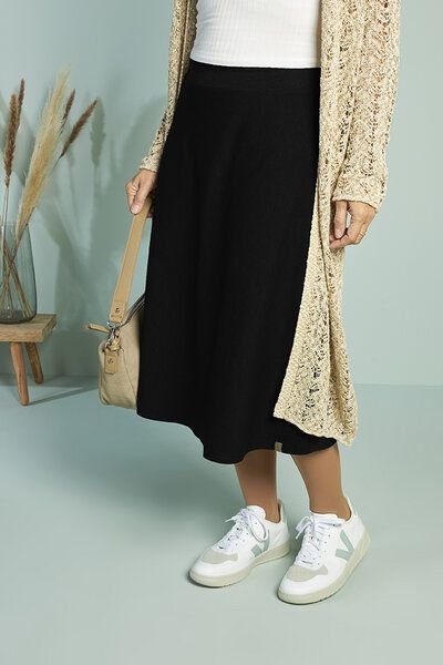 La Gitana Anella ECO Midirock aus Bio-Baumwolle – Nachhaltiger Damenrock in A-Linie