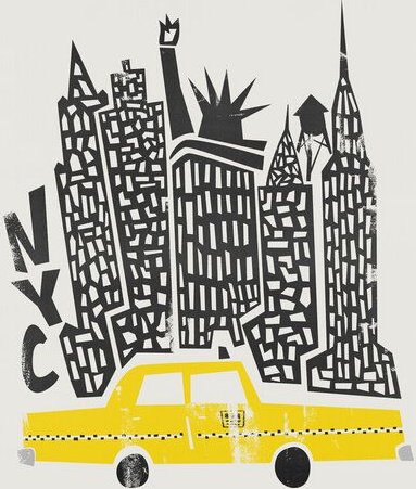 Photocircle Poster / Leinwandbild - New York Cityscape