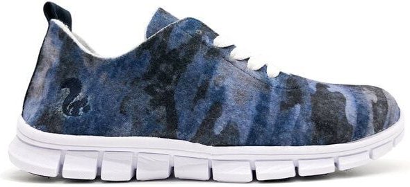 Superleichter, veganer Sneaker "thies ® PET Camo" aus recycelten Flaschen, flexibel und bequem