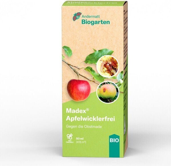Andermatt Biogarten Madex Apfelwicklerfrei – biologisches Pflanzenschutzmittel gegen Apfelwickler