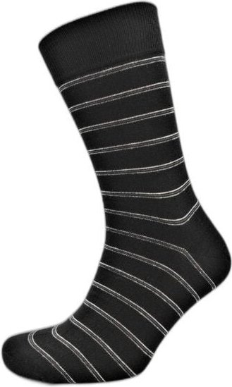 BLS Organic 3er Pack GOTS zertifiziert 98 % Bio-Baumwolle Ringel Herren Socken