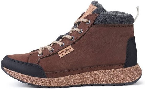 Doghammer gefütterter Winterstiefel für Herren aus Leder und Kork - Arctic Lether Adventurer