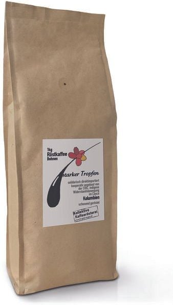 Kaffeerösterei La gota negra Filterkaffee - Starker Tropfen