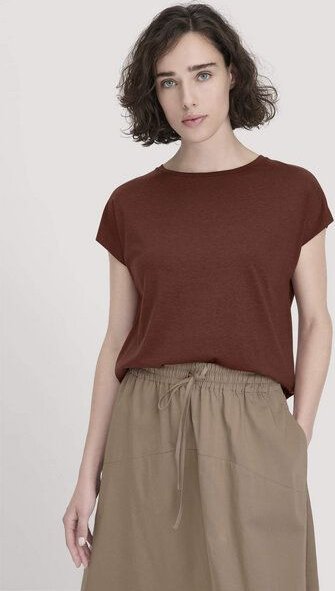 hessnatur Shirt Oversize aus TENCEL Lyocell mit Bio-Baumwolle