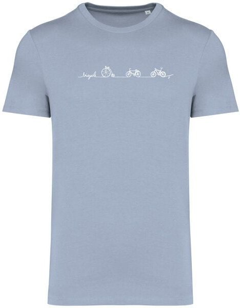 Brandless Basic Bio T-Shirt Men Bicycle Line Nr. 5 ( 180g/m²)