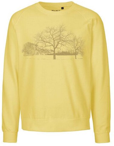 Peaces.bio - handbedruckte Biomode Sweatshirt Landscape Unisex