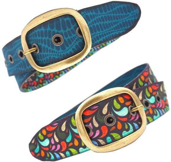 Seegarn - Gürtel / Wendegürtel SeeWelle 4cm