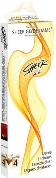 SHEER GLYDE DAMS Sheer Dams Creme Vanilla