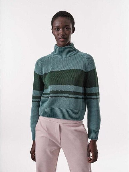 Thumbnail - LANIUS Colourblock-Pullover aus Bio-Baumwolle