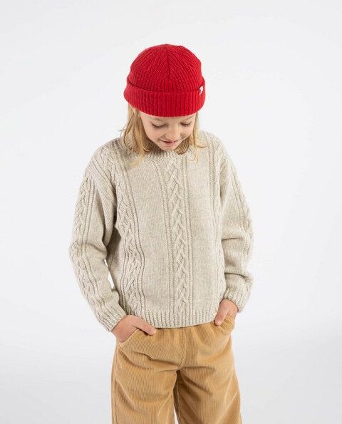 Matona Strickpullover für Kinder aus Bio-Baumwolle und Wolle / Easy Sweater