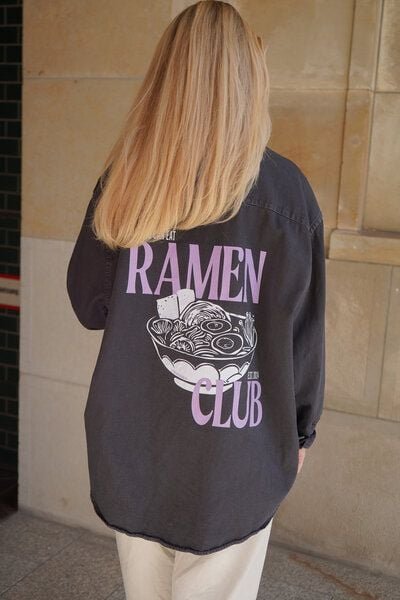 LITSCHI DESIGNS RAMEN WORKER SHIRT