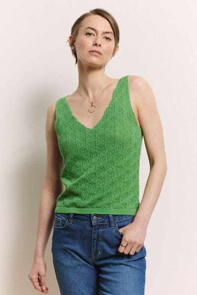 TRANQUILLO Ajour Top Malaa aus Bio-Baumwolle (1220001)