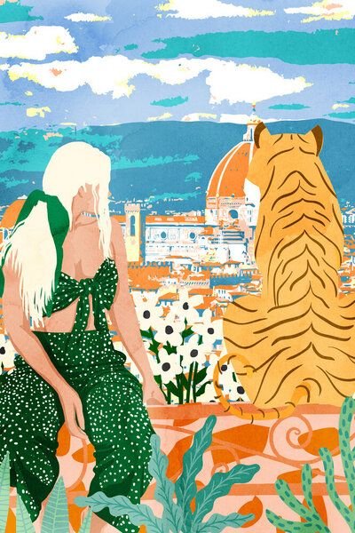 Photocircle Poster / Leinwandbild - The Italian View