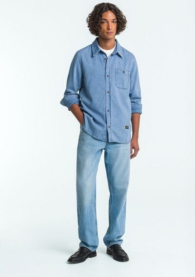 Kings Of Indigo Unisex Jeans - Noah - Blue Reef Super Light Used