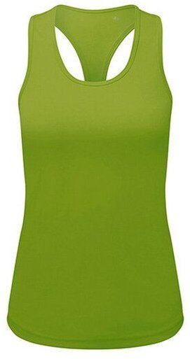 TriDri® Recycled Stretch Tank Top High Impact Recycled Performance Slim Racer Back Vest Ringerback