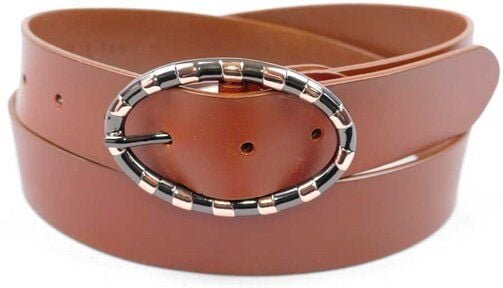 zweisser Ledergürtel Damen Olivia