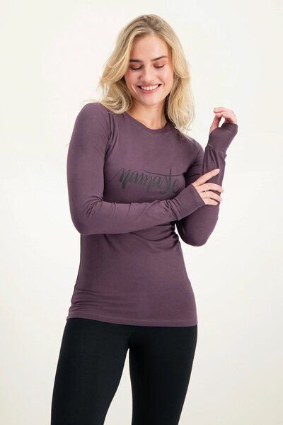 Urban Goddess Namaste Core Yoga-Longsleeve