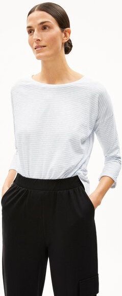 ARMEDANGELS SIANAA LOVELY STRIPES - Damen Longsleeve Oversized Fit aus Bio-Baumwolle