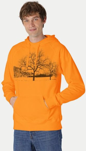 Peaces.bio - handbedruckte Biomode Herren Kapuzenpulli Landscape