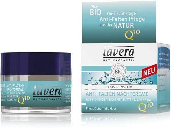 Lavera Basis Sensitiv Anti Falten Nachtcreme