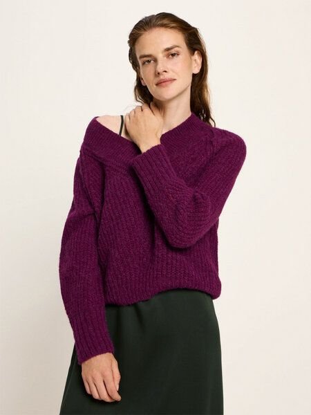 LANIUS Pullover mit V-Ausschnitt