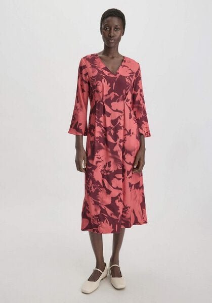 Thumbnail - hessnatur Print Kleid Midi Relaxed aus reiner LENZING ECOVERO Viskose