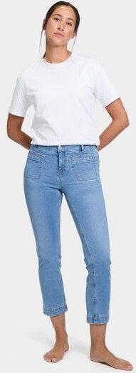 FUTURE:PEOPLE. 05:04 STRAIGHT FIT FANCY - Damen Jeans aus leichtem Stretch-Denim aus Bio-Baumwolle/ Tencel-Mix (30504 0 ...