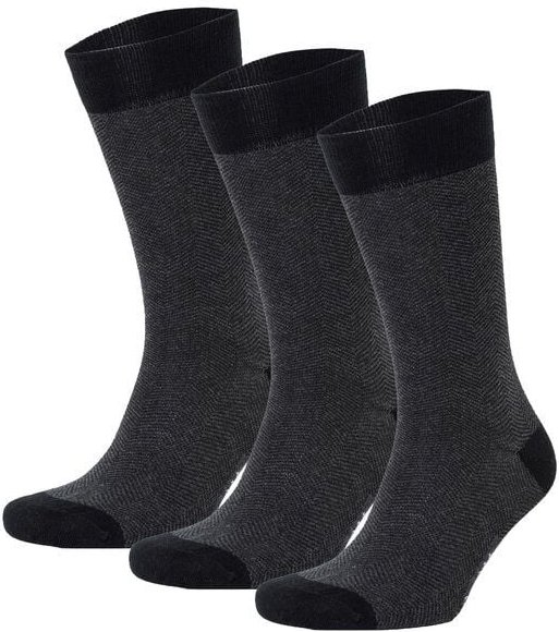 Thumbnail - Opi and Max 3 Paar Herringbone Herren Socken aus Bio-Baumwolle (90% GOTS-zertifiziert) Opi & Max