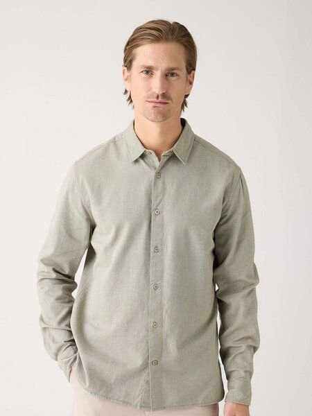 KnowledgeCotton Apparel Light Twill Shirt - Herren Hemd aus Bio-Baumwolle