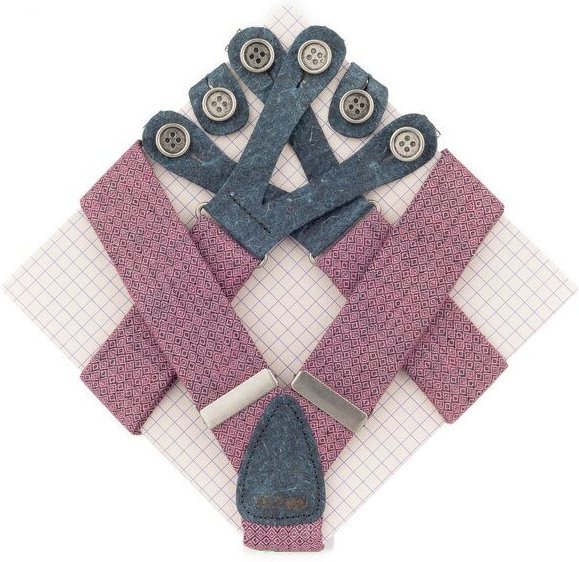 klYmp Hosenträger "natural" Leinen Vegan